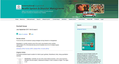 Desktop Screenshot of ijhsdm.org